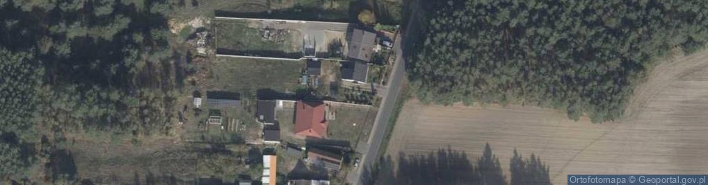 Zdjęcie satelitarne Przemysław Konieczny Zakład Usług Leśnych Przemysław Konieczny