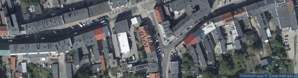 Zdjęcie satelitarne Przemysław Kopeć Handel Artykułami Rolno Spożywczymi