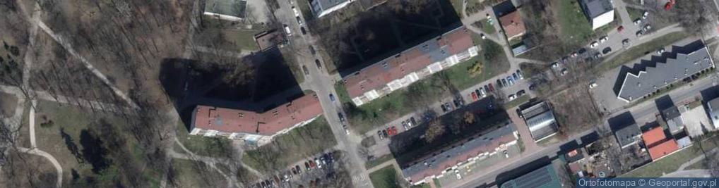 Zdjęcie satelitarne Przemysław Marek Bajor Bajor Consultingprzemysław Bajor Łódź Urzędnicza 39 M 63