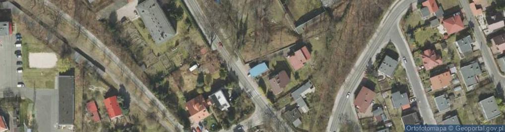 Zdjęcie satelitarne Przemysława Urbaniak-Malinowska Przedsiębiorstwo Wielobranżowe Omega Bud