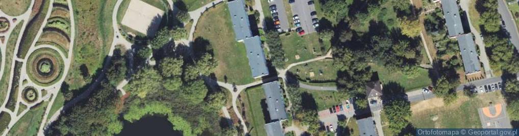 Zdjęcie satelitarne Przepiórka Hanna Roszczynialska Wąsowska Justyna Pracownia Socjoterapeutyczna Profi