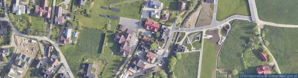 Zdjęcie satelitarne Przewodnictwo Wynajem Pokoi Gościnnych