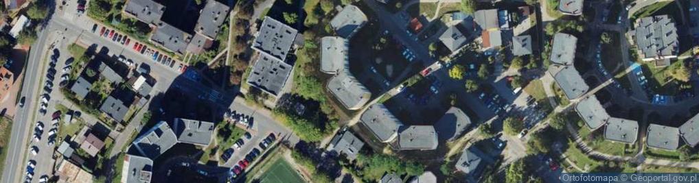 Zdjęcie satelitarne Przewóz Osób Bagażu i Ładunków