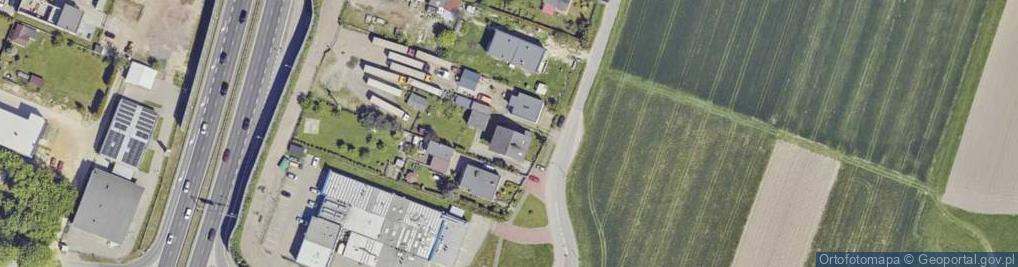 Zdjęcie satelitarne Przewozy Krajowe i Zagraniczne