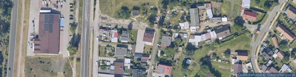 Zdjęcie satelitarne Przewozy Turystyczne Usługi Transportowe