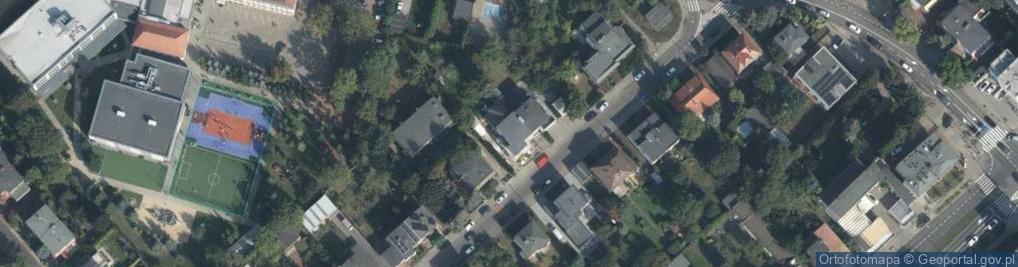 Zdjęcie satelitarne przy Bor