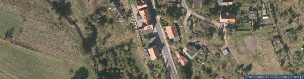 Zdjęcie satelitarne Przyborowski z."Poziomka", Głuszyca