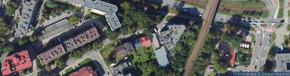 Zdjęcie satelitarne Przybycień Kancelaria Adwokacka