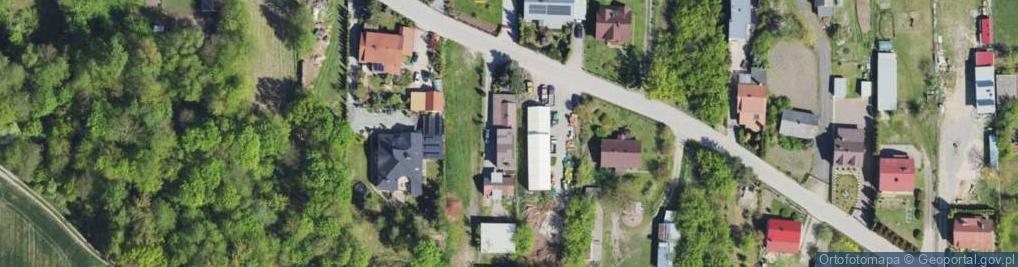 Zdjęcie satelitarne Przybysz Wojciech, Usługi Zieleniarskie i Porządkowe