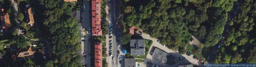 Zdjęcie satelitarne Przychodnia Specjalistyczna Chirurgii Onkologicznej i Diagnostyki Wojciech Janik Niepubliczny Zakład Opieki Zdrowotnej