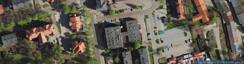 Zdjęcie satelitarne Przychodnia Specjalistyczna Samodzielny Publiczny Zakład Opieki Zdrowotnej w Rudzie Śląskiej