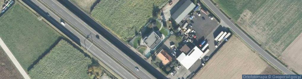 Zdjęcie satelitarne Przychodzka Urszula PPHU Produkcja i Przetwórstwo