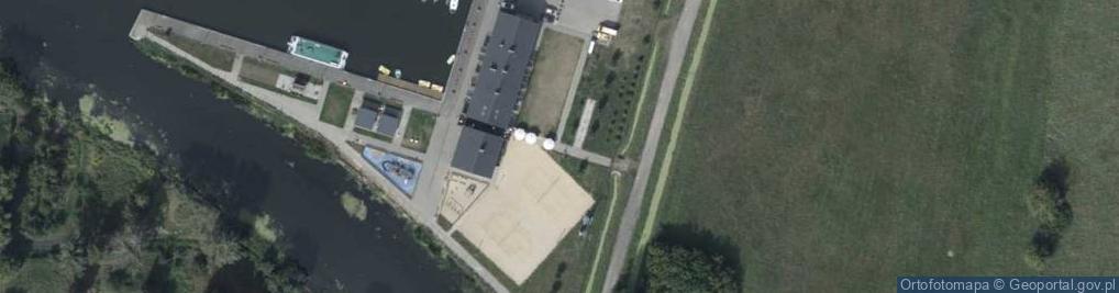 Zdjęcie satelitarne Przystań Powiat Nakielski