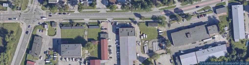 Zdjęcie satelitarne PS Projekt