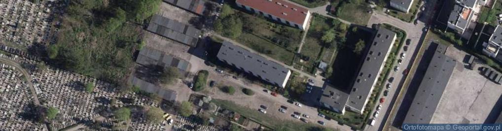Zdjęcie satelitarne Psi Fryzjer Pupil Urszula Tupajka