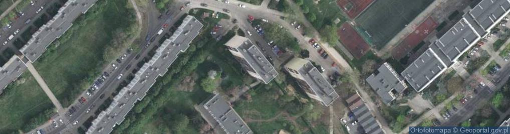 Zdjęcie satelitarne Ptak A.Taksówka Osob.