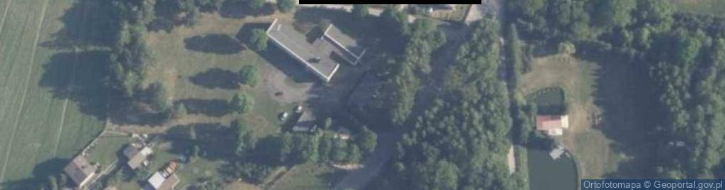 Zdjęcie satelitarne Publiczna Szkoła Podstawowa im Jarosława Dąbrowskiego w Krzętowie
