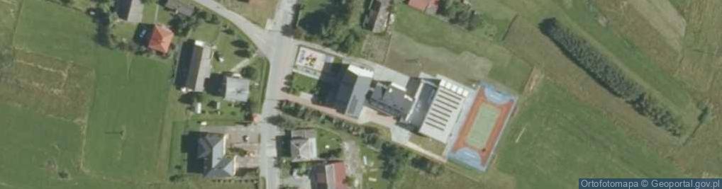 Zdjęcie satelitarne Publiczna Szkoła Podstawowa im Tadeusza Kościuszki w Strzelcach Wielkich