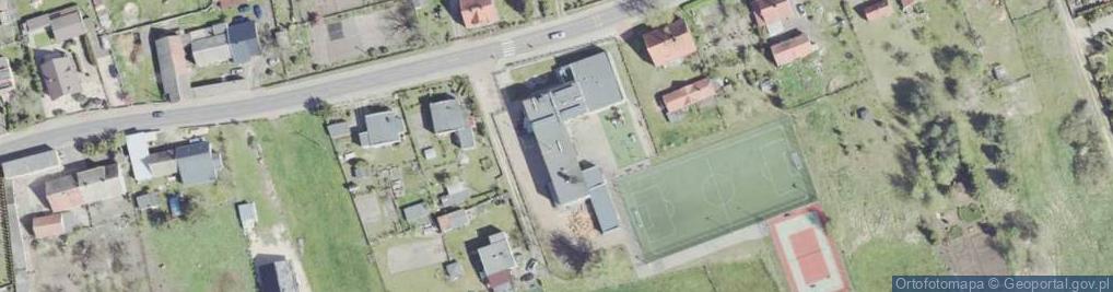 Zdjęcie satelitarne Publiczna Szkoła Podstawowa Lubieszów