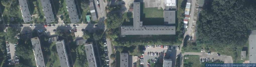 Zdjęcie satelitarne Publiczna Szkoła Podstawowa nr 6 w Kraśniku