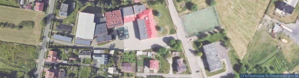 Zdjęcie satelitarne Publiczna Szkoła Podstawowa w Bodzechowie