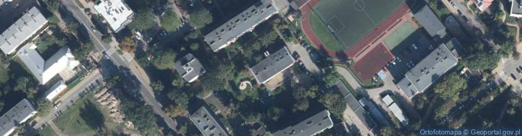 Zdjęcie satelitarne Publiczne Przedszkole Integracyjne