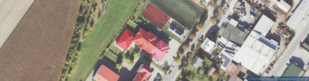 Zdjęcie satelitarne Publiczne Przedszkole Samorządowe w Trzcinicy