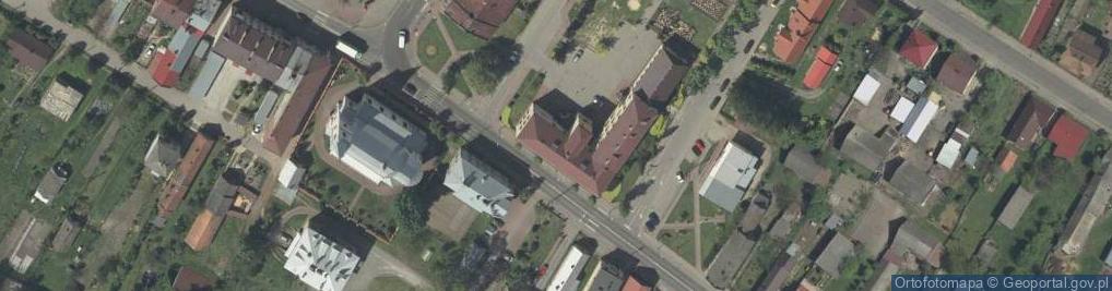 Zdjęcie satelitarne Publiczne Przedszkole w Cieszanowie