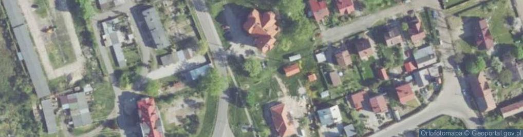Zdjęcie satelitarne Publiczne Przedszkole w Krzyżowicach