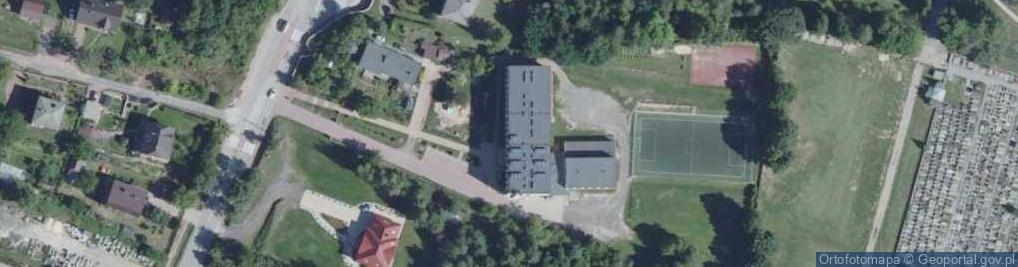 Zdjęcie satelitarne Publiczne Przedszkole w Tumlinie