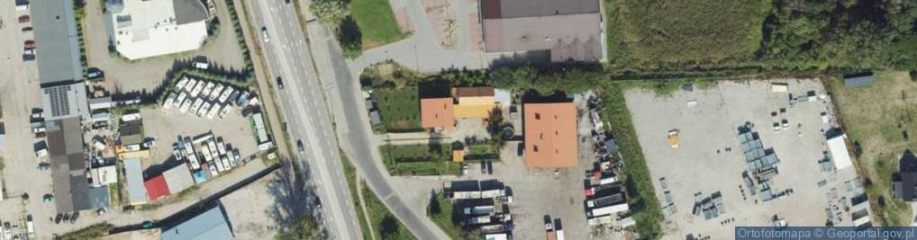 Zdjęcie satelitarne Publiczny Transport Zarobkowy Demczuk Jan Kamela Mirosław