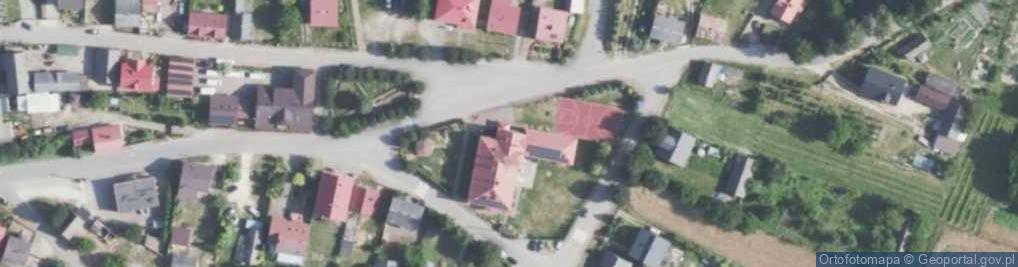 Zdjęcie satelitarne Publiczny Zespół Szkoły i Przedszkola w Lasocinie