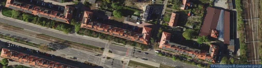 Zdjęcie satelitarne Puchtel J., Wrocław