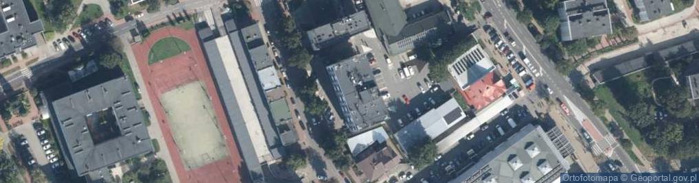 Zdjęcie satelitarne Puławskie Centrum Innowacji