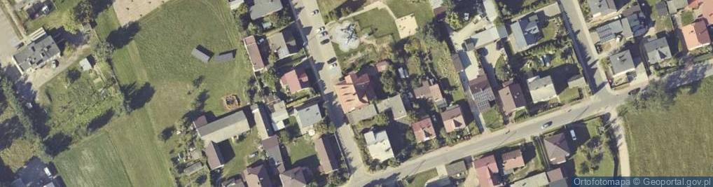 Zdjęcie satelitarne Punkt Apteczny Eskulap Borkowska