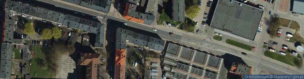 Zdjęcie satelitarne Punkt Box Handlowy Targowisko Numer 96
