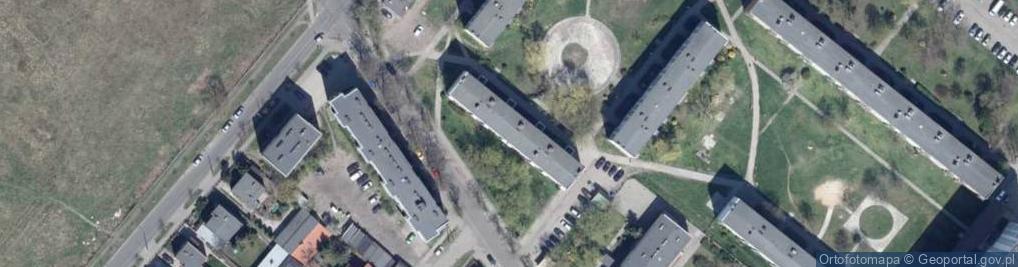 Zdjęcie satelitarne Punkt Dorabiania Kluczy Onex Janusz Onisk