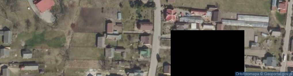 Zdjęcie satelitarne Punkt Odbioru Mleka Kazimierz Warmijak
