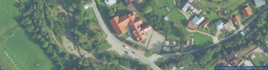 Zdjęcie satelitarne Punkt Przedszkolny przy Szkole Podstawowej w Ponicach