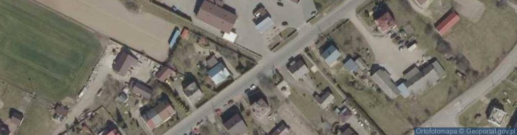 Zdjęcie satelitarne Punkt Skupu Ziemniaków w Sokołach