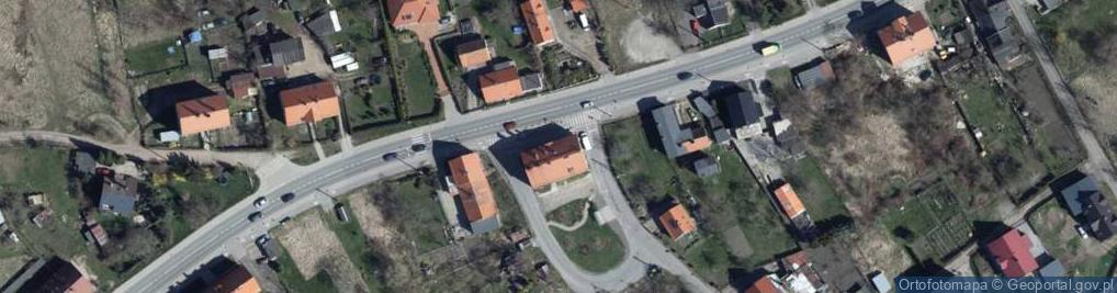 Zdjęcie satelitarne Punkt Sprzedaży Detalicznej Krzemińska Ilona Franciszka