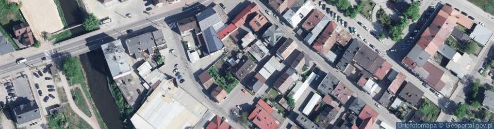Zdjęcie satelitarne Punkt Usługowo Handlowy Zyta Pińczuk