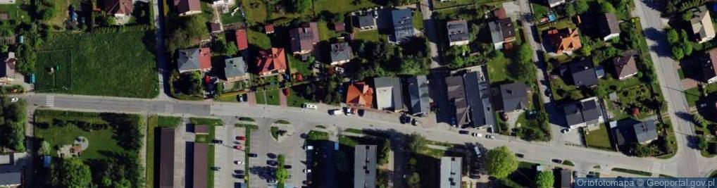 Zdjęcie satelitarne Pyś Barbara Handel Artykułami Przemysłowymi, Wyrób i Sprzedaż Elementów z Drewna