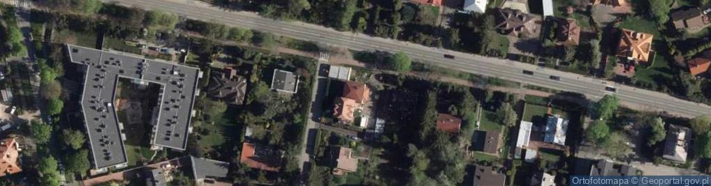 Zdjęcie satelitarne Pyszności