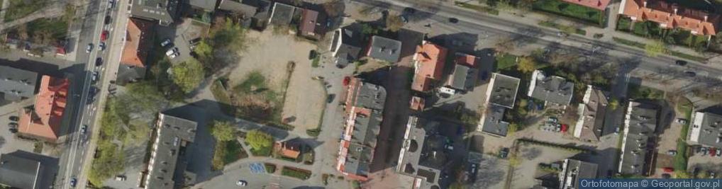 Zdjęcie satelitarne Raciborska