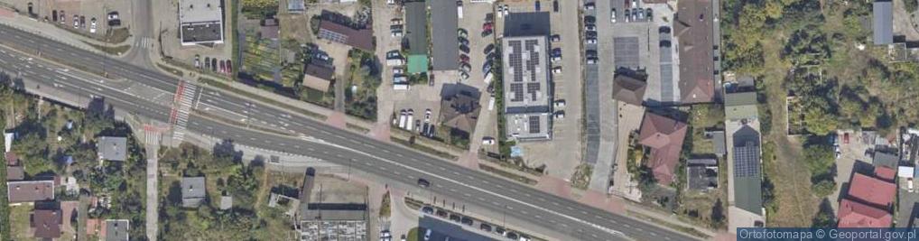 Zdjęcie satelitarne Radzka Magdalena Przedsiębiorstwo Inżynieryjno Konsultingowe Sanivest