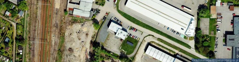 Zdjęcie satelitarne Rafako S.A. Zakład Instalacji Odpylania Spalin