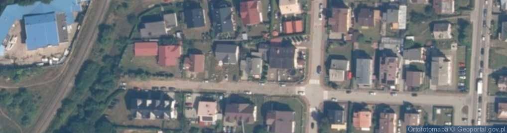 Zdjęcie satelitarne Rafał Golla 1.Kliper, 2.Golla