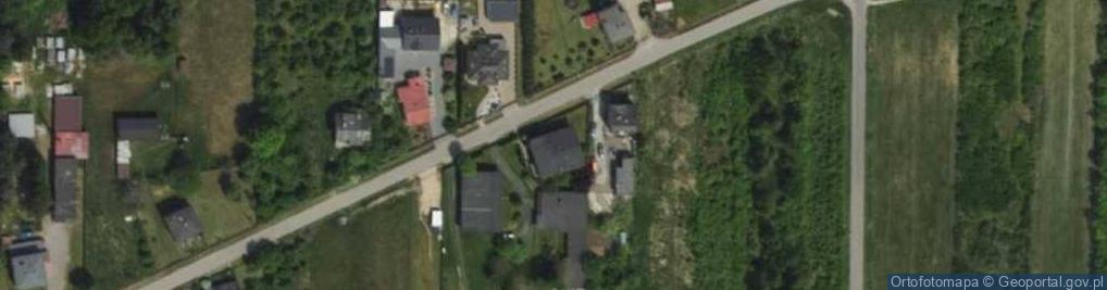 Zdjęcie satelitarne Rafał Hendzlik Zakład Usług Leśnych