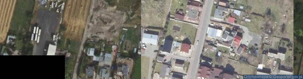Zdjęcie satelitarne Rafał Kaczmarek Przedsiębiorstwo Wielobranżowe Groinstal Nazwa Skrócona: P.w.Groinstal